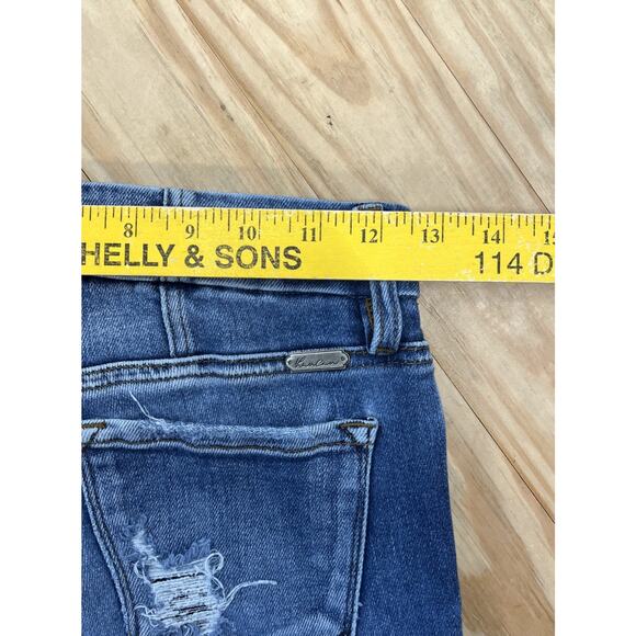 KanCan Signature Mid Rise Ankle Skinny Jeans in Dark Wash Womens Size 27/30.5 - Picture 6 of 7
